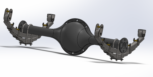 钢板弹簧悬架缩略图